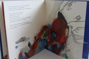 Ein Rucksack voller Sand