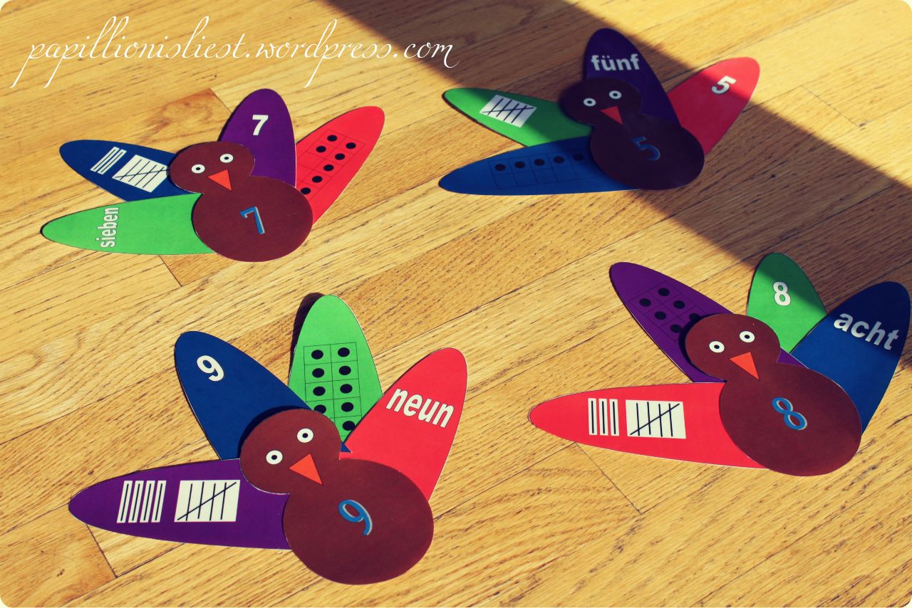 Mathespiel Thanksgiving