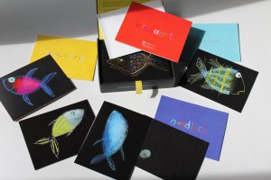 Kunstkarten-Set Heute bin ich