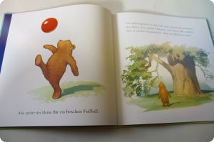 Wo ist der Ball, kleiner Bär?