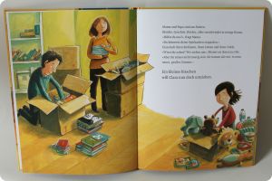 Clara, der Mond und das neue Zuhause