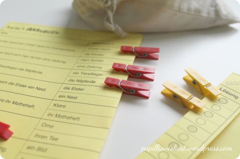 Freiarbeit Die vier Fälle