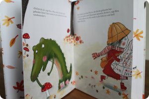 Rita und Kroko suchen Kastanien