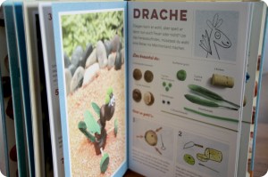 Lustige Kastanienfiguren