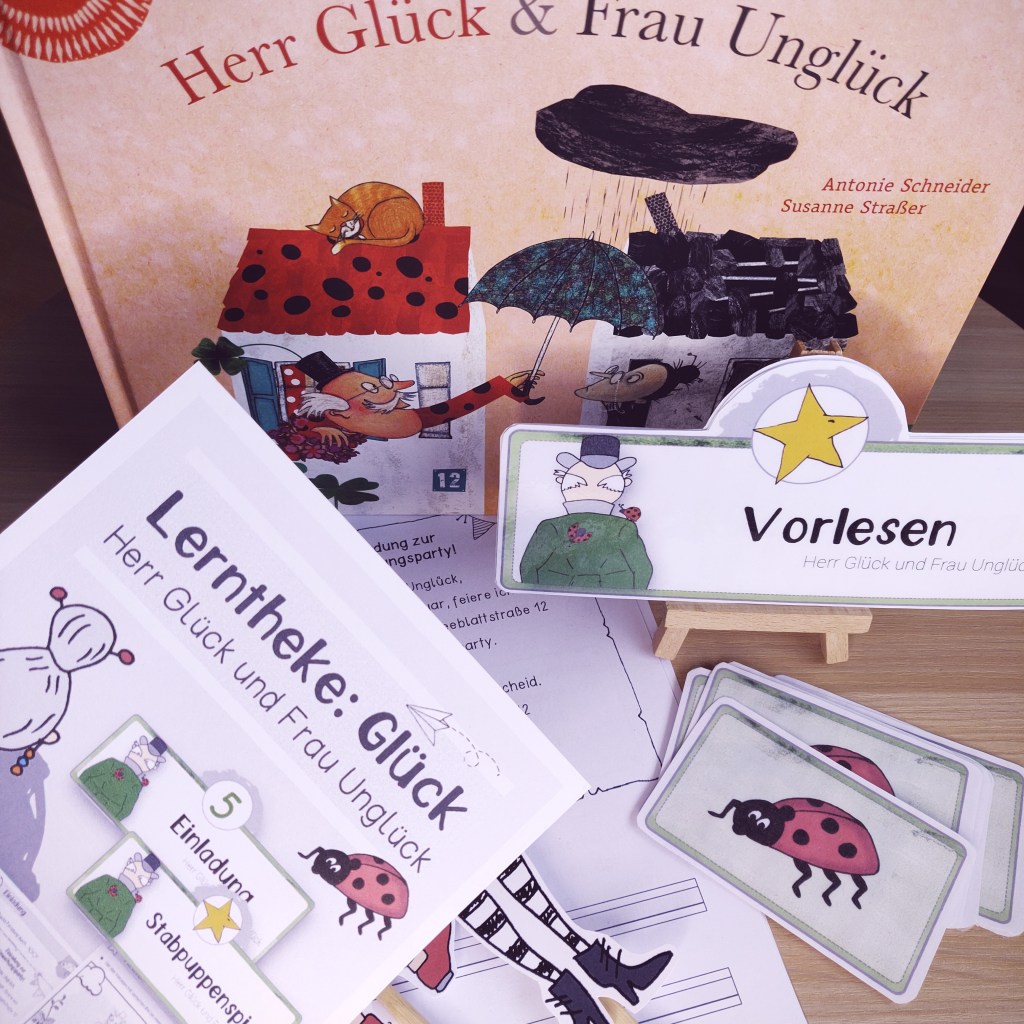 Lerntheke „Glück“ | Herr Glück und Frau Unglück – Papillionis liest