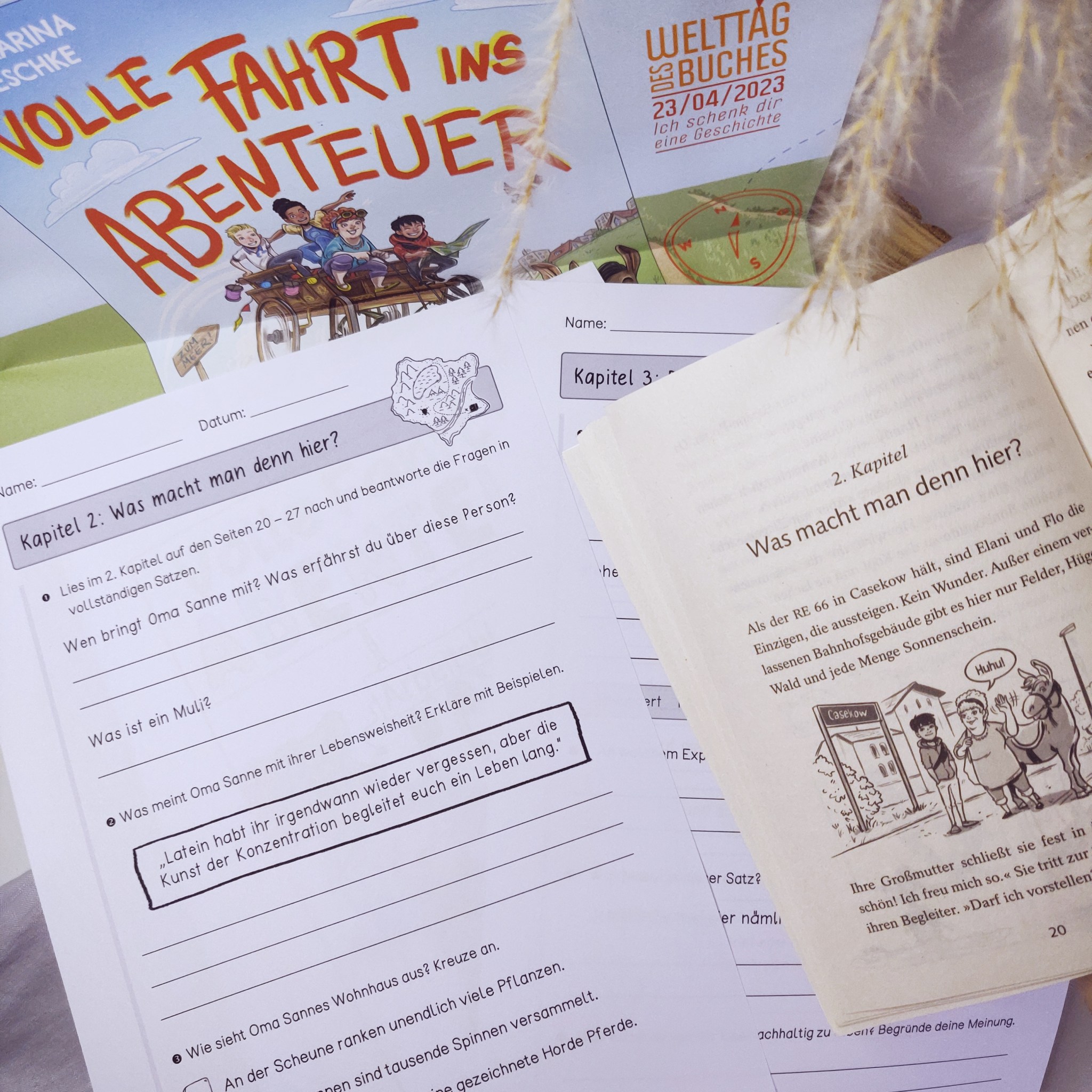 Volle Fahrt Ins Abenteuer Lösungen Pdf „Volle Fahrt ins Abenteuer“ – Unterrichtsmaterial – Papillionis liest