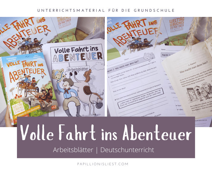 Volle Fahrt Ins Abenteuer Lösungen Pdf „Volle Fahrt ins Abenteuer“ – Unterrichtsmaterial – Papillionis liest