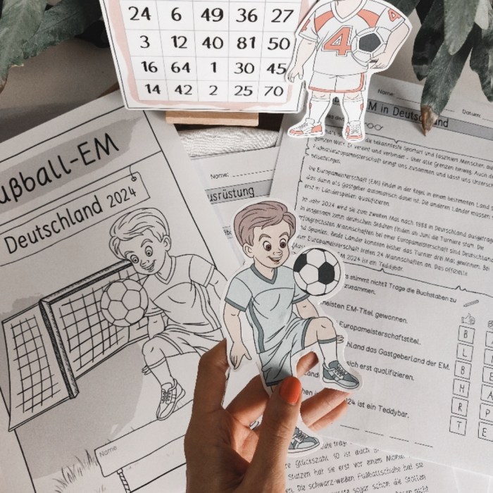 Fußball-EM 2024 in Deutschland – Unterrichtsmaterial Grundschule